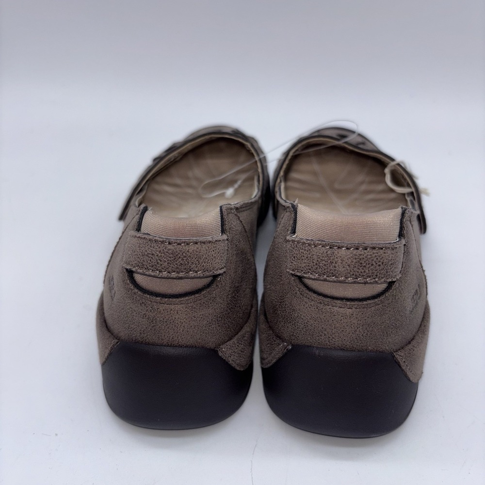Jbu Pearl Eco‎ Vegan Ballet Flat Cutout Shoes Womens 8.5 Tan Brown NWT - Picture 6 of 9